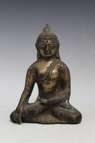 Indian Metal Buddha Statue
