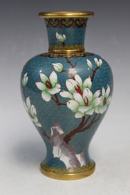 Chinese Cloisonne Vase