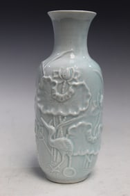 Chinese Celadon Glazed Porcelain Vase