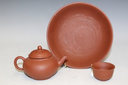 Chinese Yixing Tea Set