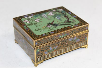 Japanese Cloisonne Box