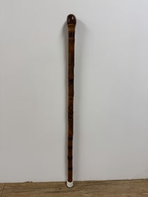 Bamboo carved cane