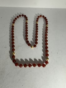 Agate necklace