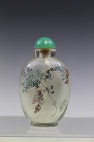 Chinese Inner Painting Glass Snuff Bottle