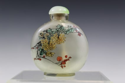 Chinese Inner Painting Glass Snuff Bottle