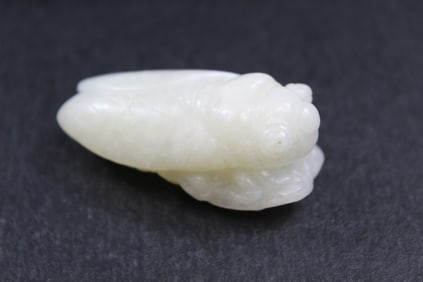 Chinese Jade Carving of Cicadas