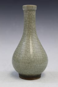 Chinese Longquan Celadon Porcelain Vase