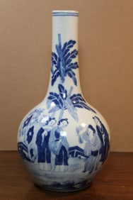 Chinese Blue and White Porcelain Vase