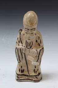 Chinese Cizhou Pottery Figure, MIng Period.