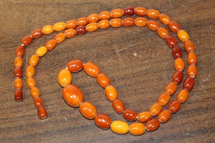 Amber Beads Necklace