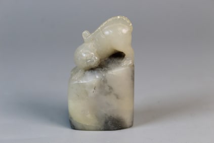 Chinese Carved Soapstone Seal