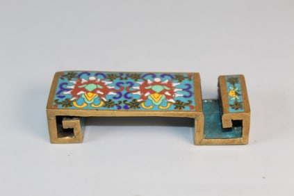 Chinese Cloisonne Inkstand.
