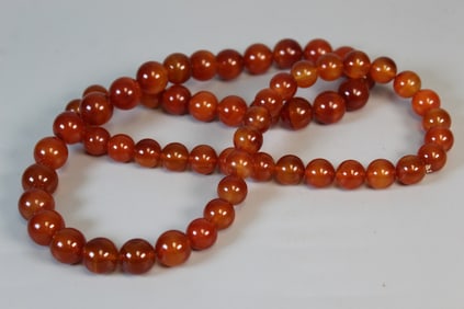 Carnelian Beads Necklace