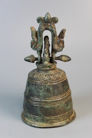 Antique Southeast Asian Bronze Bell