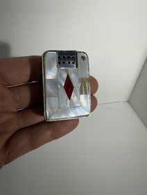 Mother of Pearl Inlay cigarette lighter