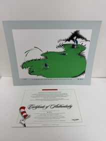 Dr. Seuss "Yertle the Turtle" limited edition lithograph