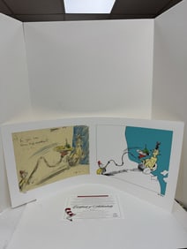 Dr. Seuss "Do You Like Green Eggs and Ham" Diptych limited edition pigment print