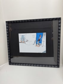 Dr. Seuss "We Looked Then We Saw Him Step.." limited edition serigraph