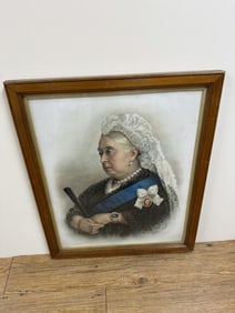 Queen Victoria Colored lithograph