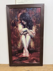 Henry Asencio "Haven" limited edition mixed media on canvas
