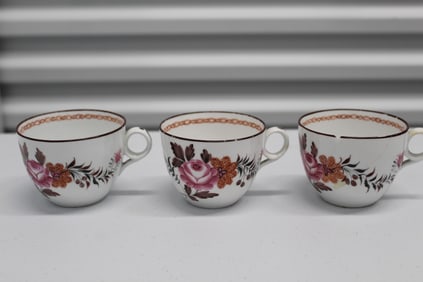Three European Porcelain Cups