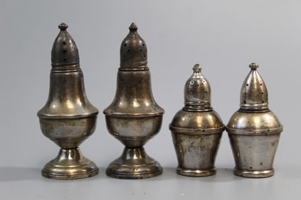 Sterling Silver Salt and Pepper Weighted