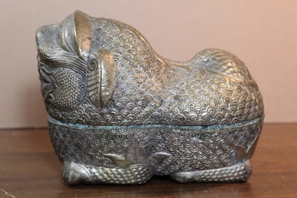 Thai Silver Toned Box