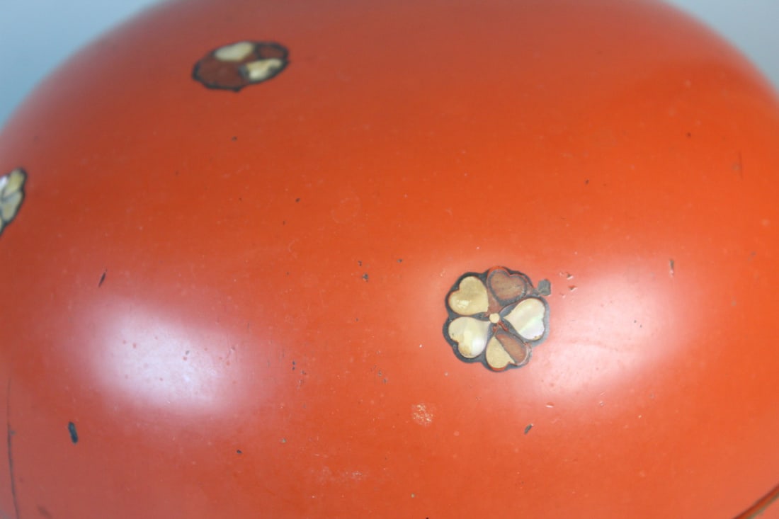 Chinese Red Lacquer Box - 2