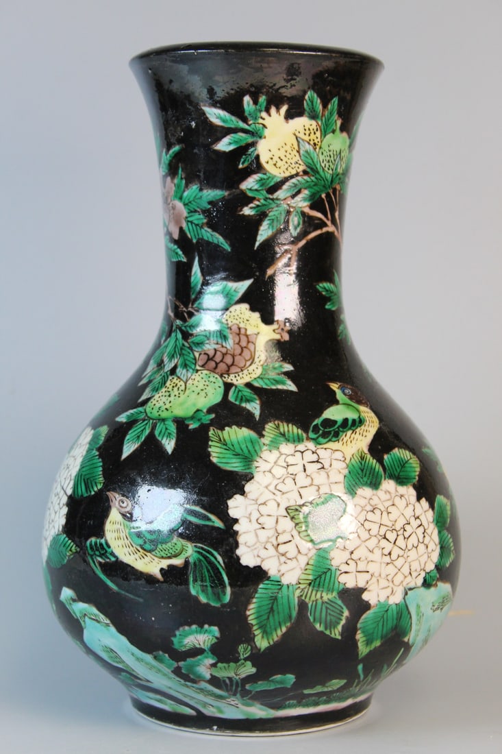 Japanese Kutani Porcelain Vase (1 of 9)