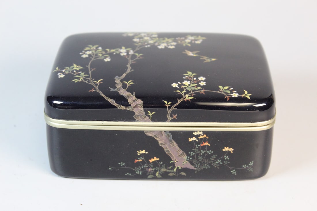 Japanese Cloisonne Box (1 of 9)