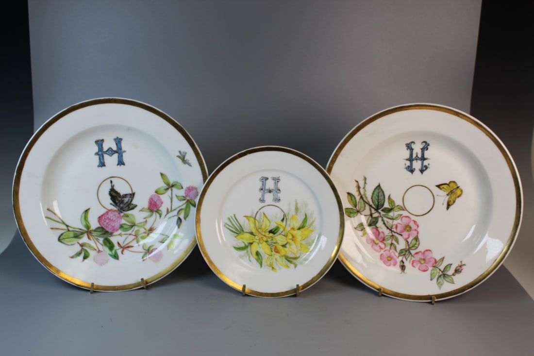 Three European Porcelain Dishes (1 of 8)