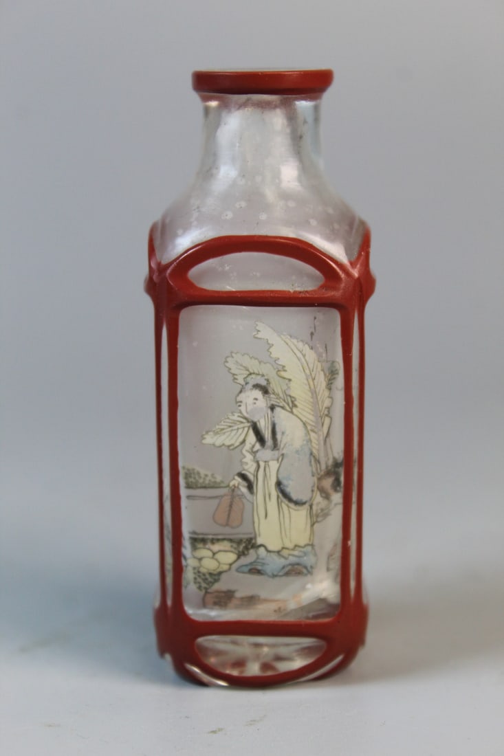 Chinese Inner Painting Glass Snuff Bottle (1 of 6)
