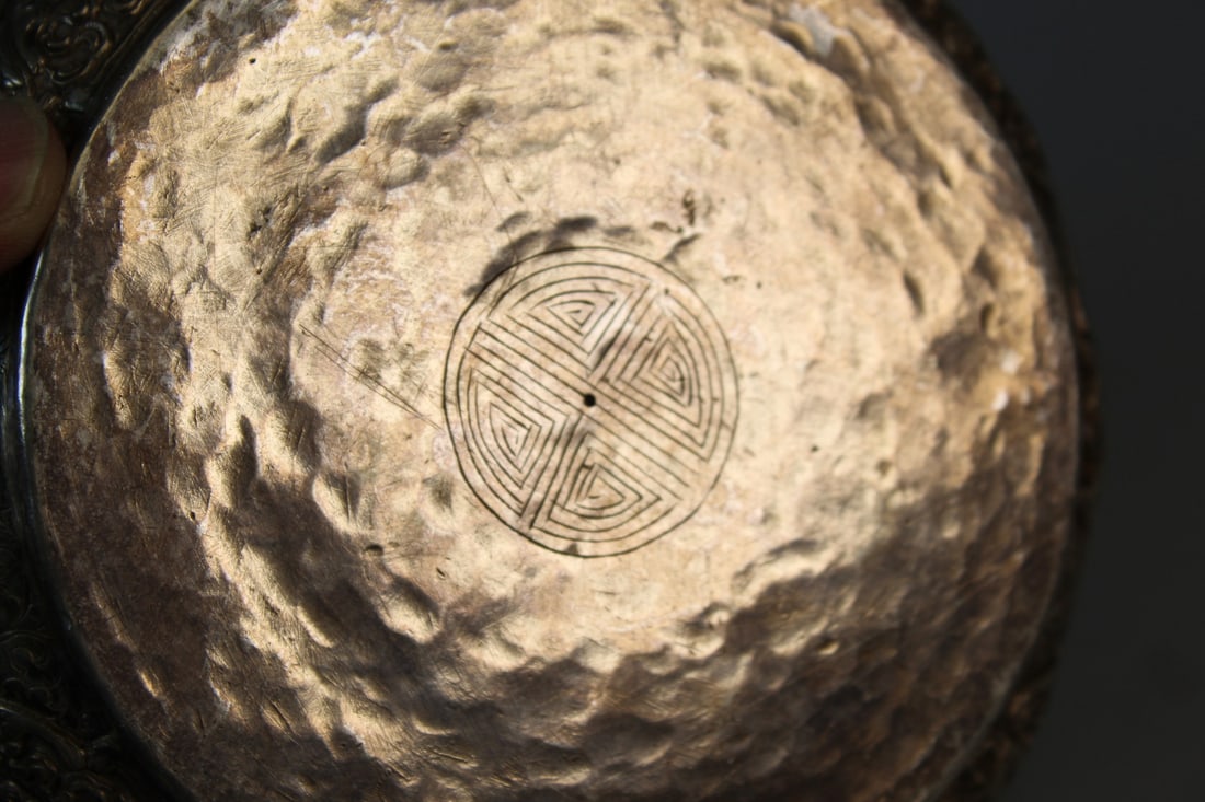 Tibetan Silver Nut Box - 6