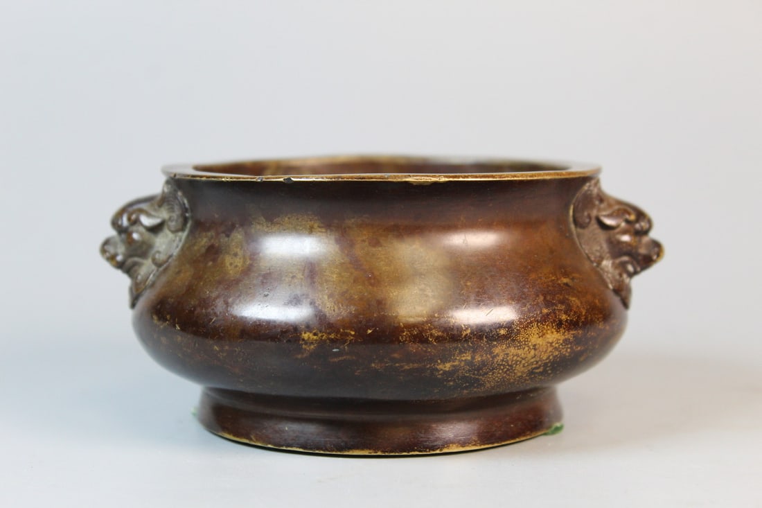 Chinese Bronze Incense Burner (1 of 5)