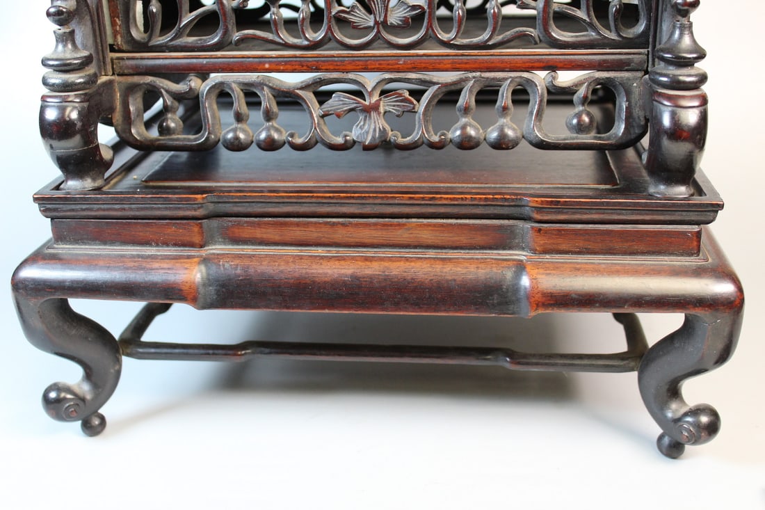 Antique Chinese Clock Case - 3