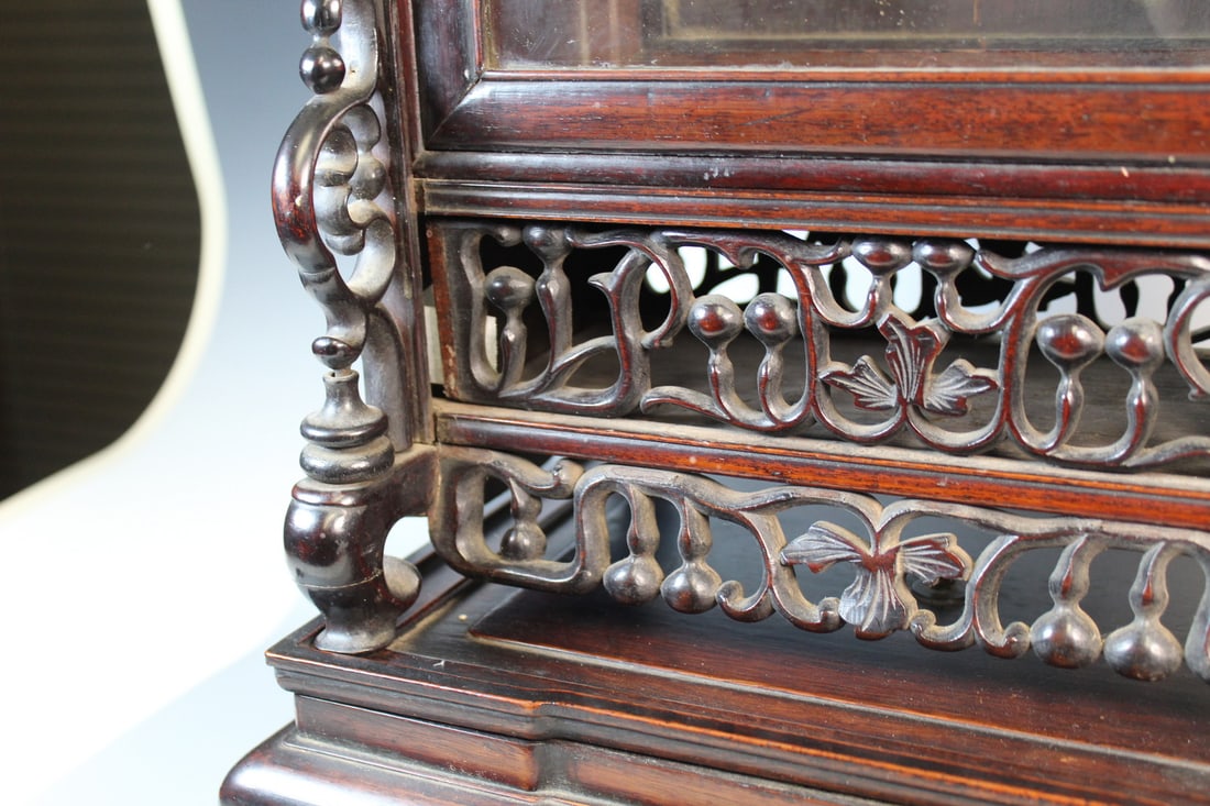 Antique Chinese Clock Case - 4