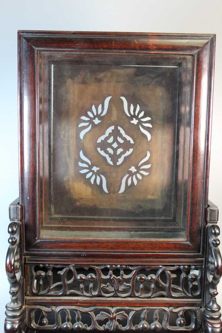 Antique Chinese Clock Case - 5