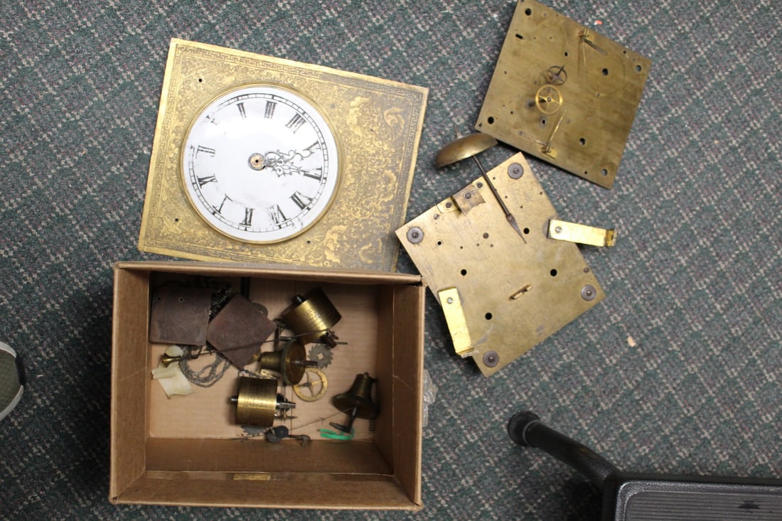 Antique Chinese Clock Case - 8