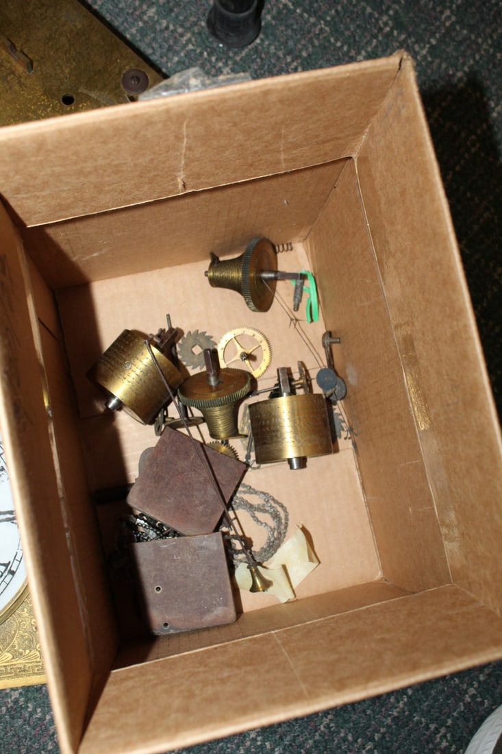 Antique Chinese Clock Case - 9