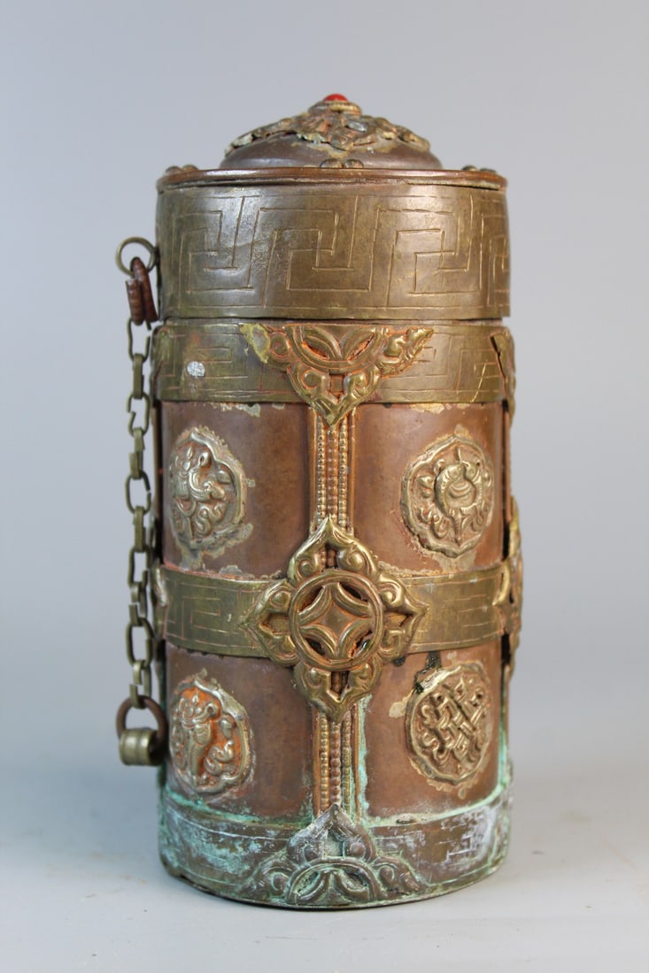 Tibetan Copper Box (1 of 5)