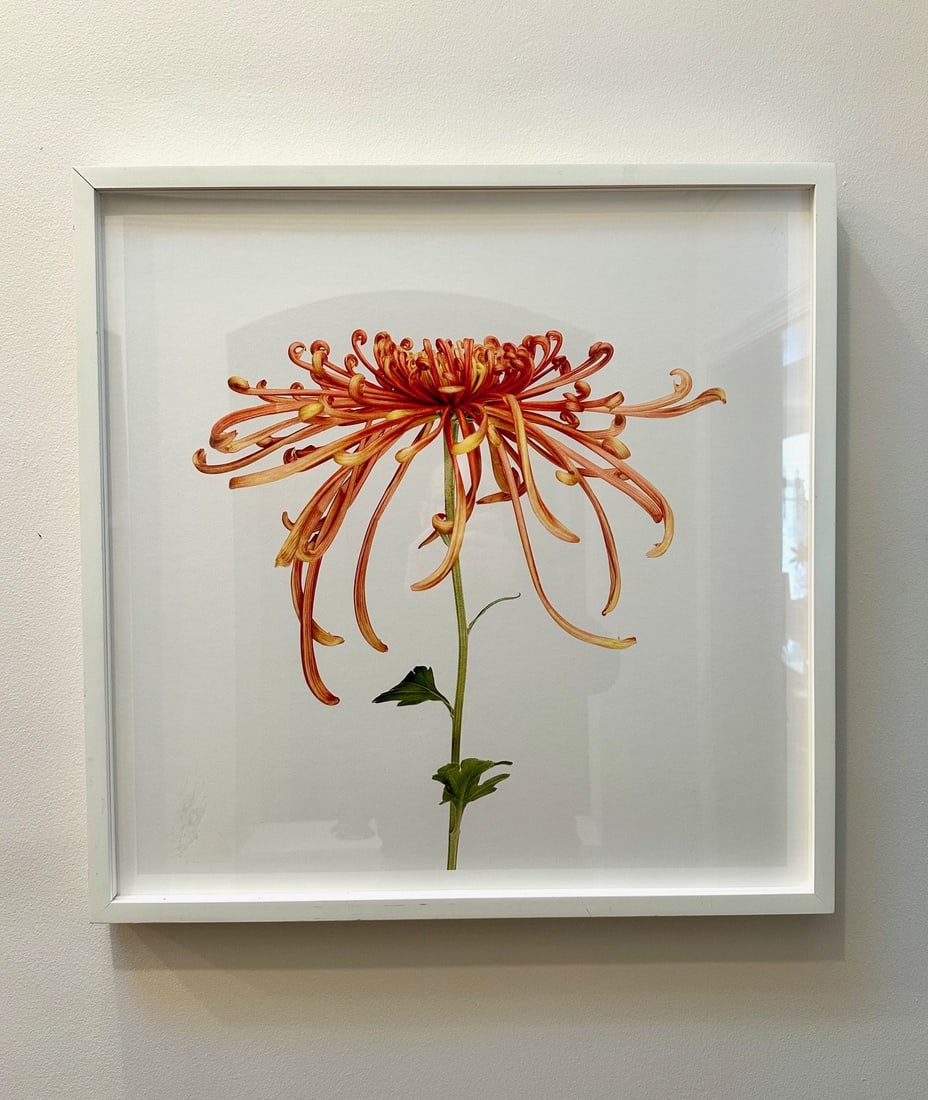 Chinese Famille Rose Porcelain Vase with Carved Flowers.: Chinese Famille Rose Porcelain Vase with Carved Flowers. H 17.5". Diam 7". Yongzheng Mark. As Is.