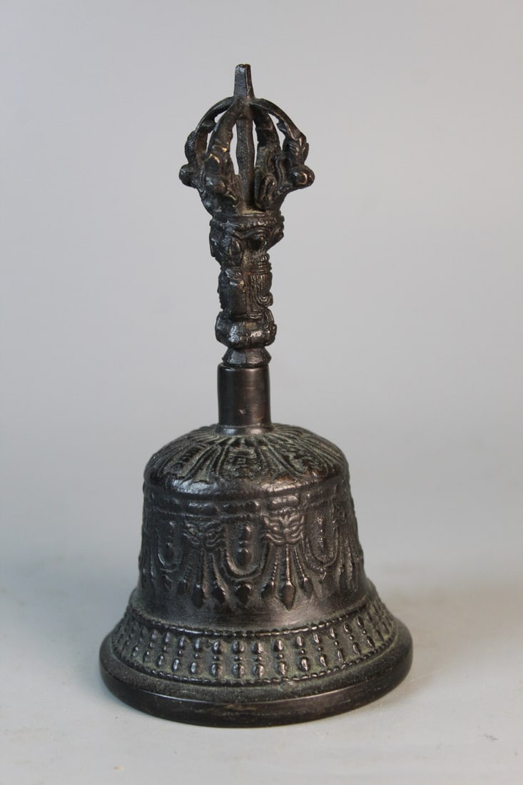 Tibetan Bronze Buddhist Bell (1 of 7)