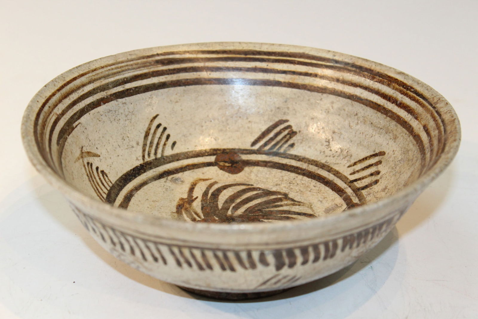 Sawankhalok Pottery Bowl. (1 of 4)
