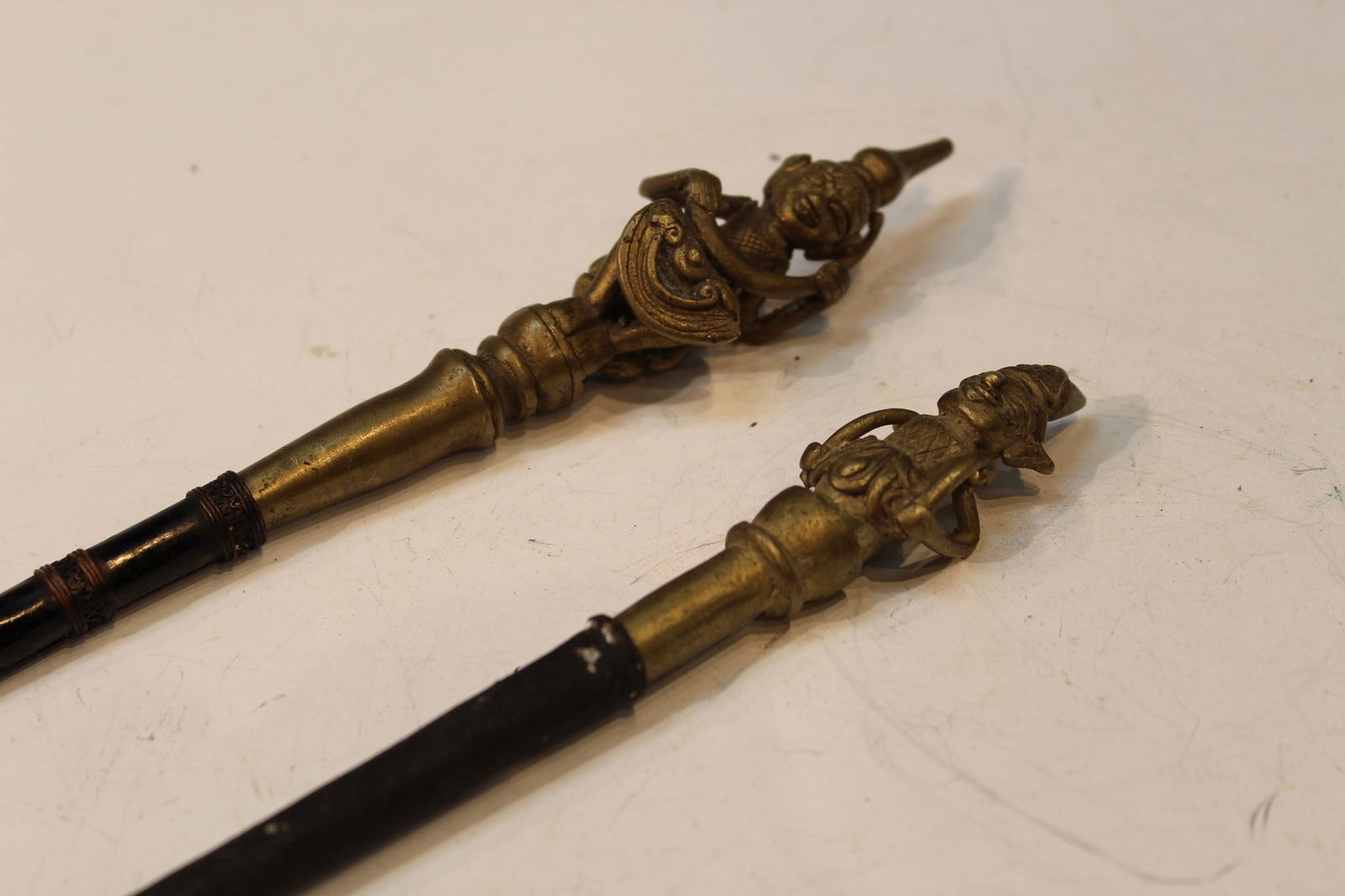 Two Indian Metal Scepters (1 of 6)