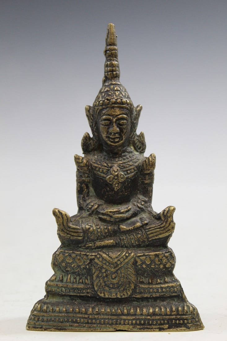 Thai Bronze Buddha Statue (1 of 4)