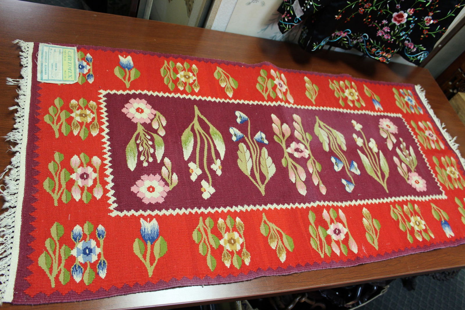 Romania Rug: Romania Rug. 48x23".