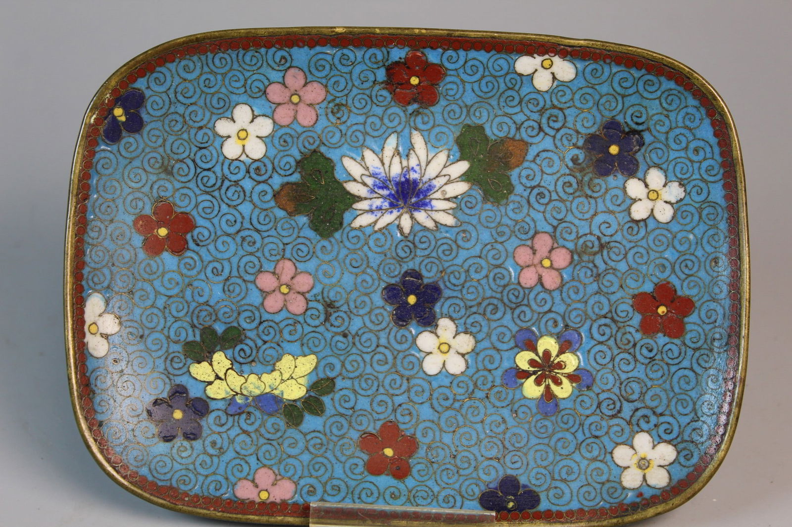 Japanese Cloisonne Dish (1 of 4)