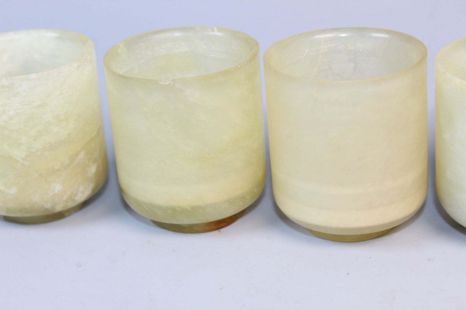 Five Chinese Jade Cups. - 3