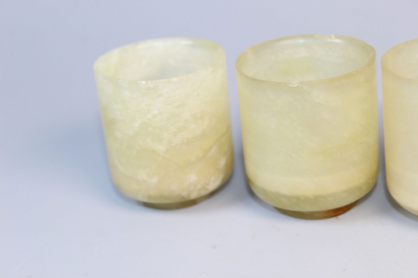 Five Chinese Jade Cups. - 4