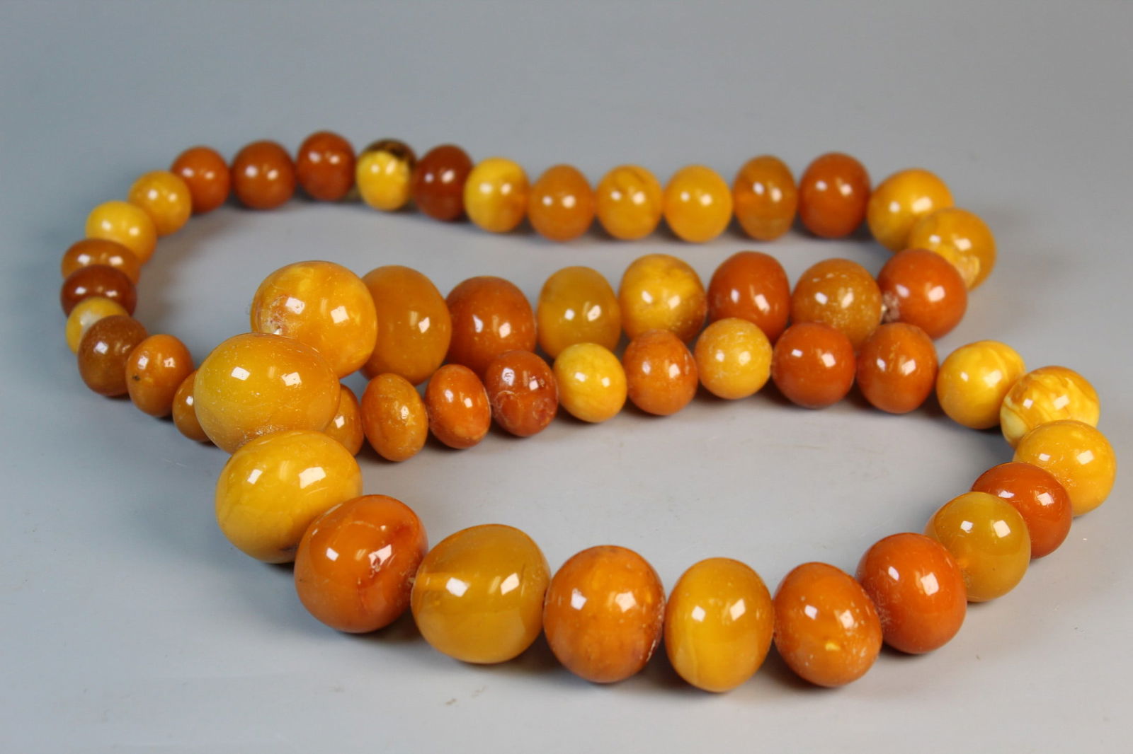 Statement Amber Beads Necklace (1 of 8)